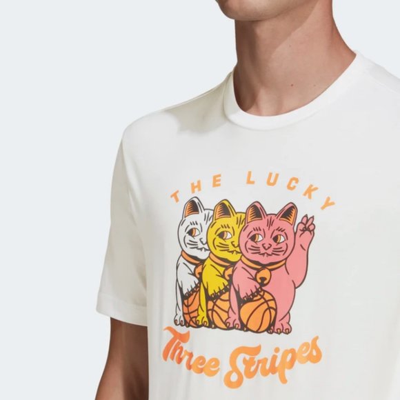 adidas Other - Adidas Lucky Cat Graphic Tee Size XL